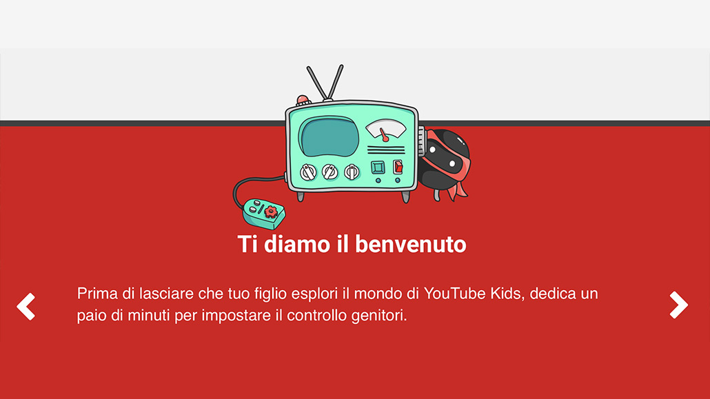 Youtube kids privacy accesso