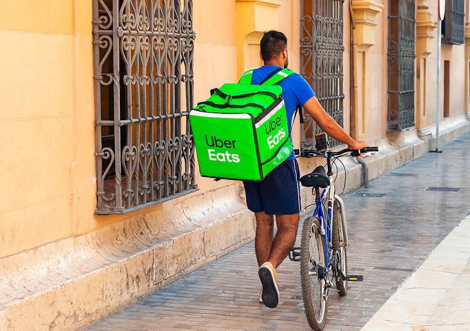 Uber eats food delivery